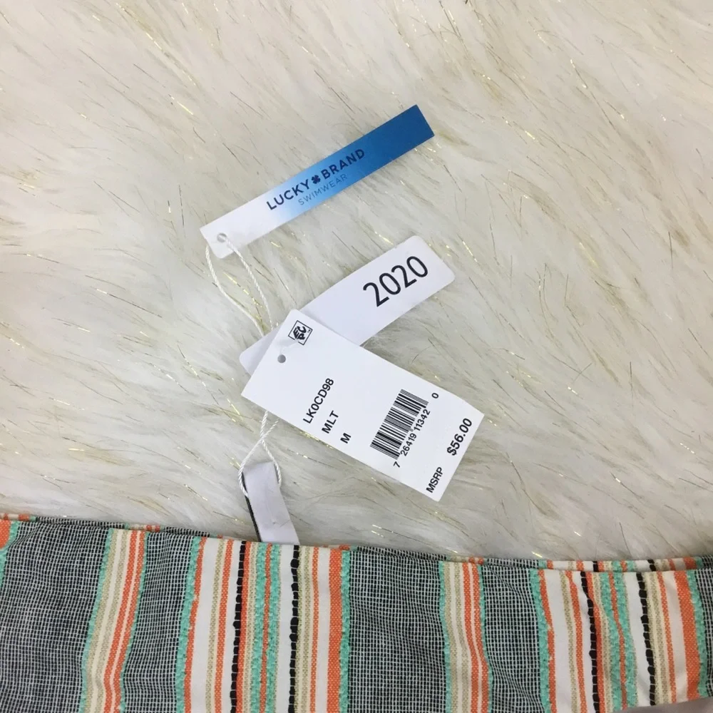 Lucky Brand Cali Casual Hipster Swim Bottoms